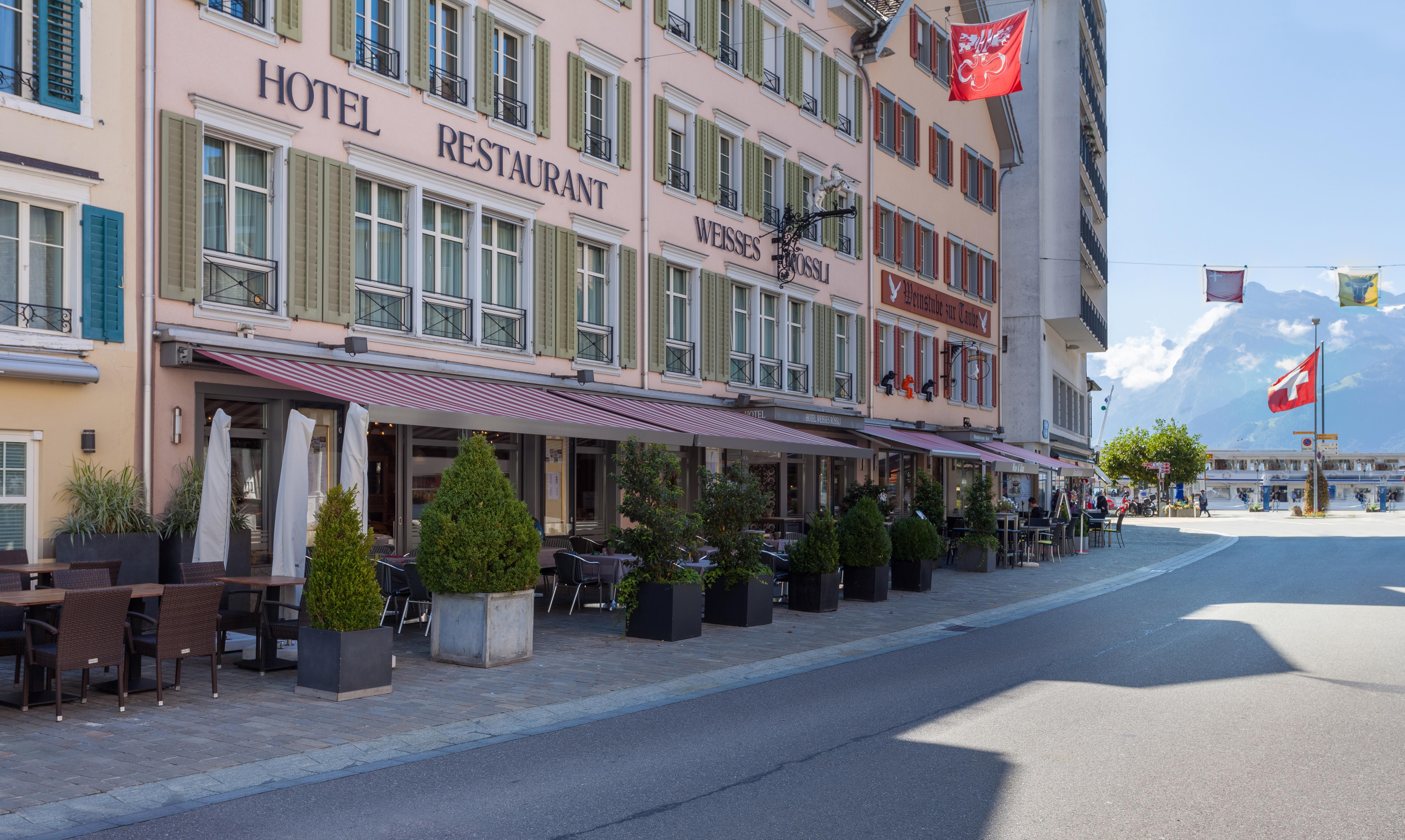Weisses Roessli Swiss Quality Hotel Brunnen Exterior photo